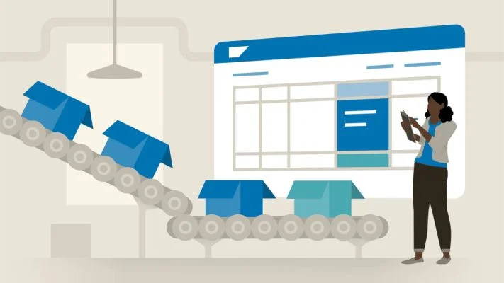 دوره آموزش یادگیری برنامه ریزی تولید SAP Linkedin - Learning SAP Production Planning