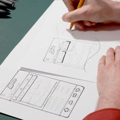 دوره آموزش اسکچ زدن برای طراحان تجربه کاربری Linkedin - Sketching for UX Designers