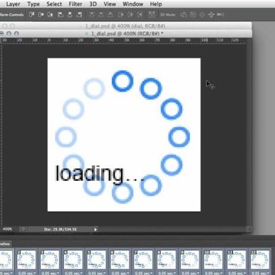 دوره آموزش طراحی وب - فایلهای GIF متحرک بارگذاری Lynda - Design the Web - Animated Loading GIFs