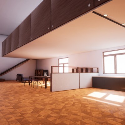 دوره آموزش آنریل انجین - نور محیطی یا گلوبال ایلومینیشن برای مصور سازی معماری Lynda - Unreal Engine- Global Illumination for Architectural Visualization